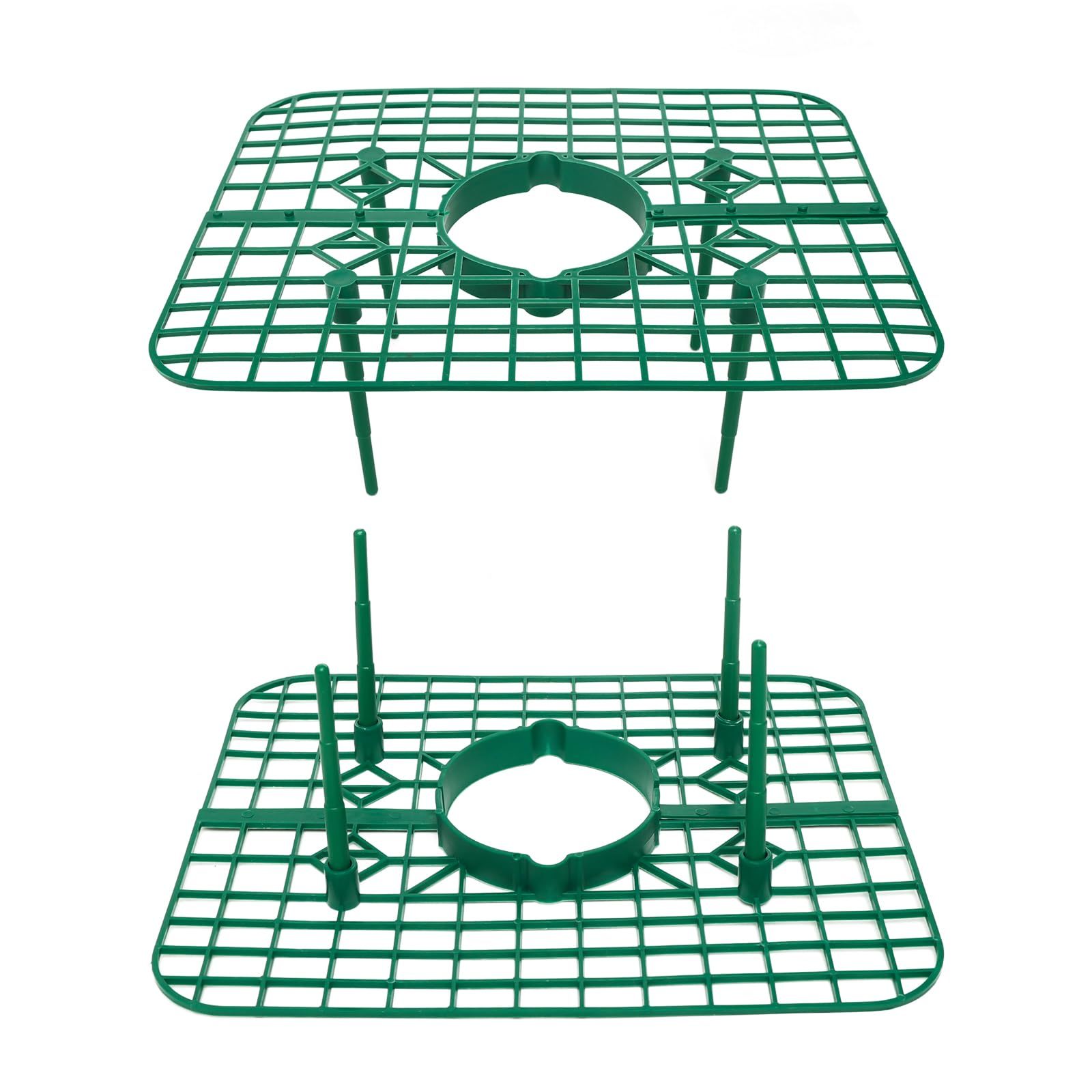 10 Pack Strawberry Plant Support Frames, Strawberry Growing Racks to Keep Berries Clean, Reusable Strawberry Planting Stands for Garden