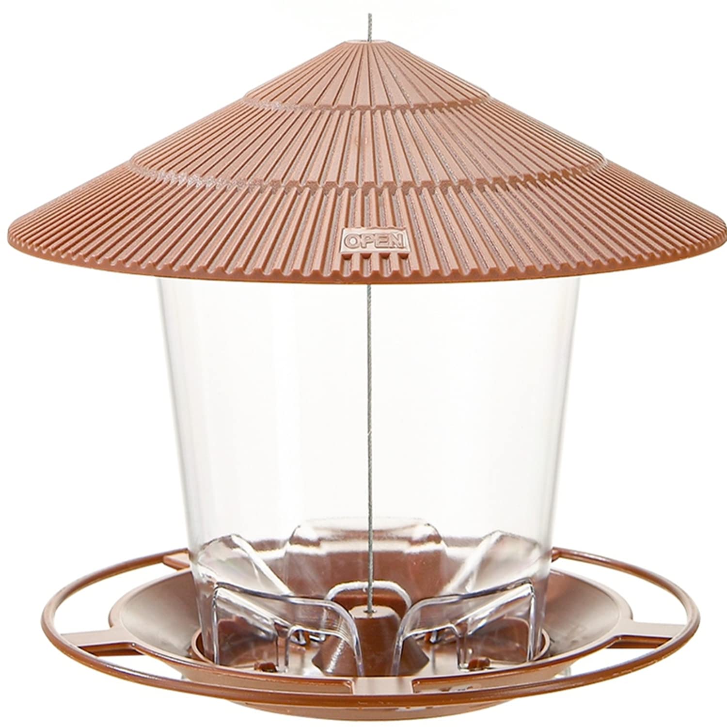 Outdoor Hanging Bird Feeder, Wild Bird Seed Feeder for Garden Yard