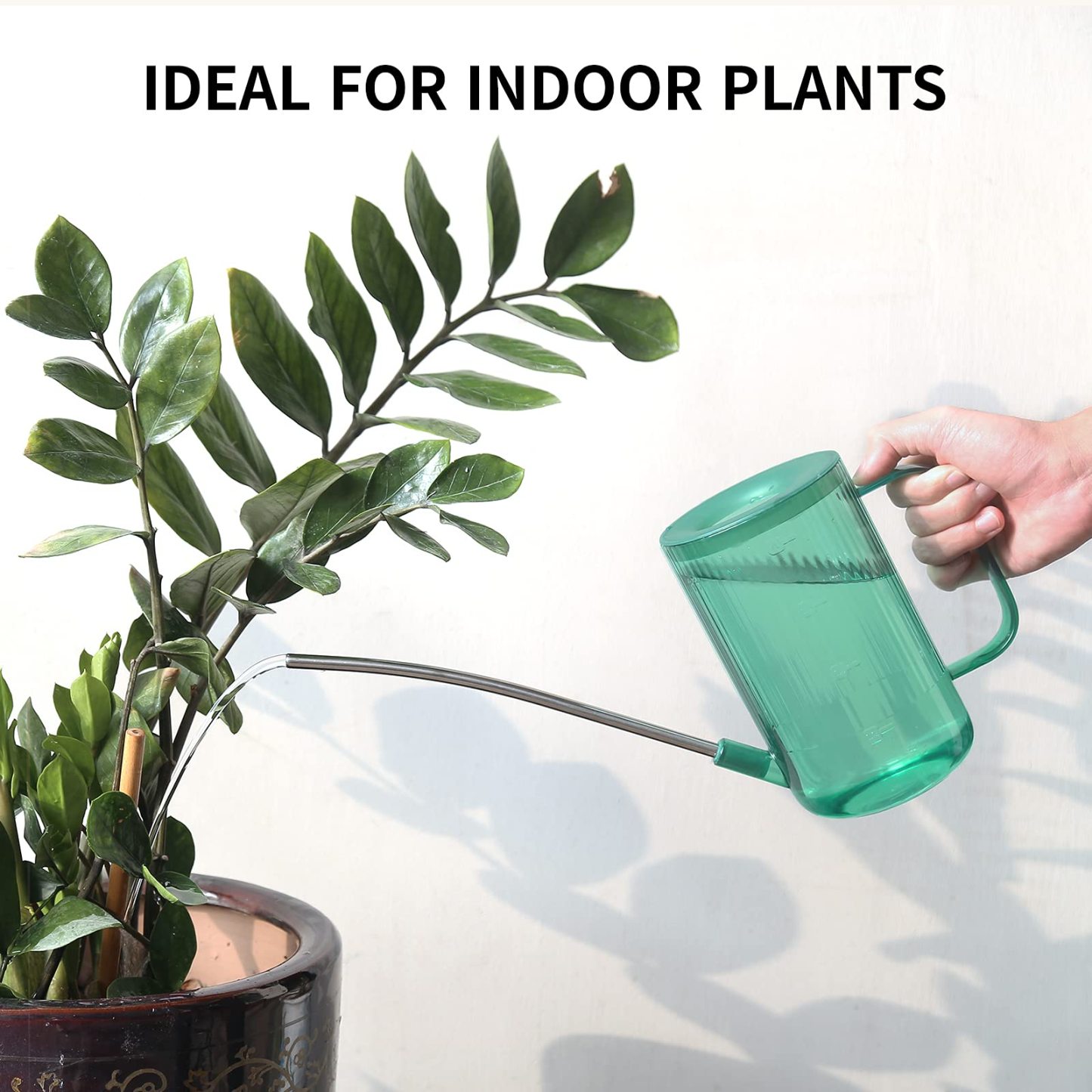 34oz Small Long Spout Watering Can, Indoor Plant Watering Set with Spray Bottle & Squeeze Bottle for House Plants and Potted Flowers