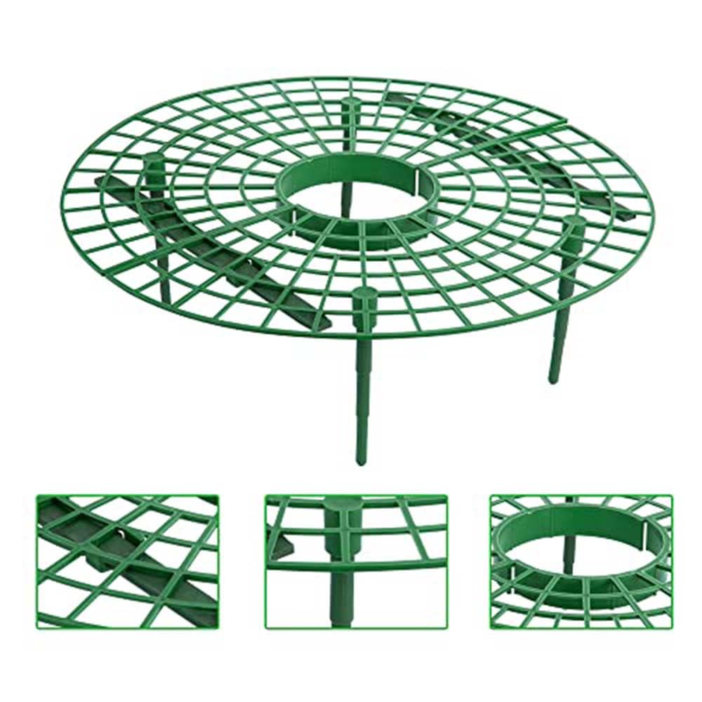 5 Pack Strawberry Plant Support Frames, Strawberry Growing Racks with 4 Sturdy Legs, Keep Strawberries Clean & Prevent Rot