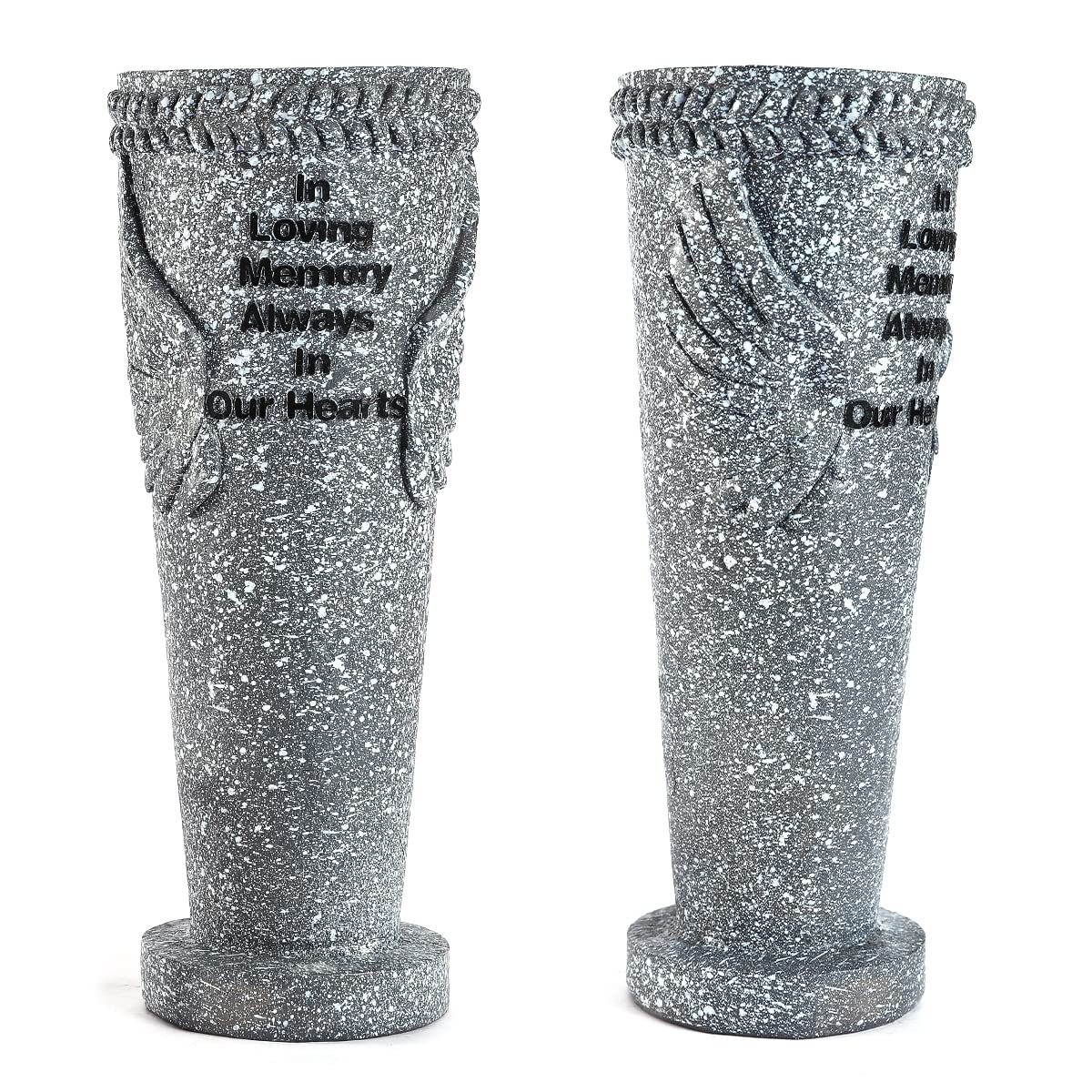 Cemetery Grave Vase with Ground Spikes