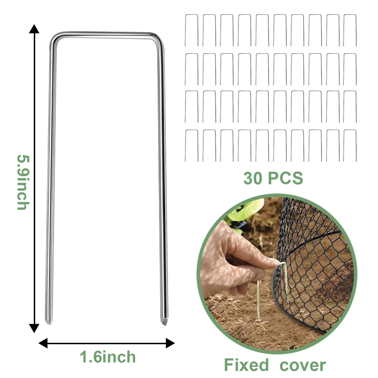 10 Pack 9.13" x 9.13" Heavy Duty Chicken Wire Plant Cloche, Garden Metal Mesh Plant Protector Cover, Animal Barrier to Keep Rabbits, Squirrels, Chickens, Birds Away from Garden Plants