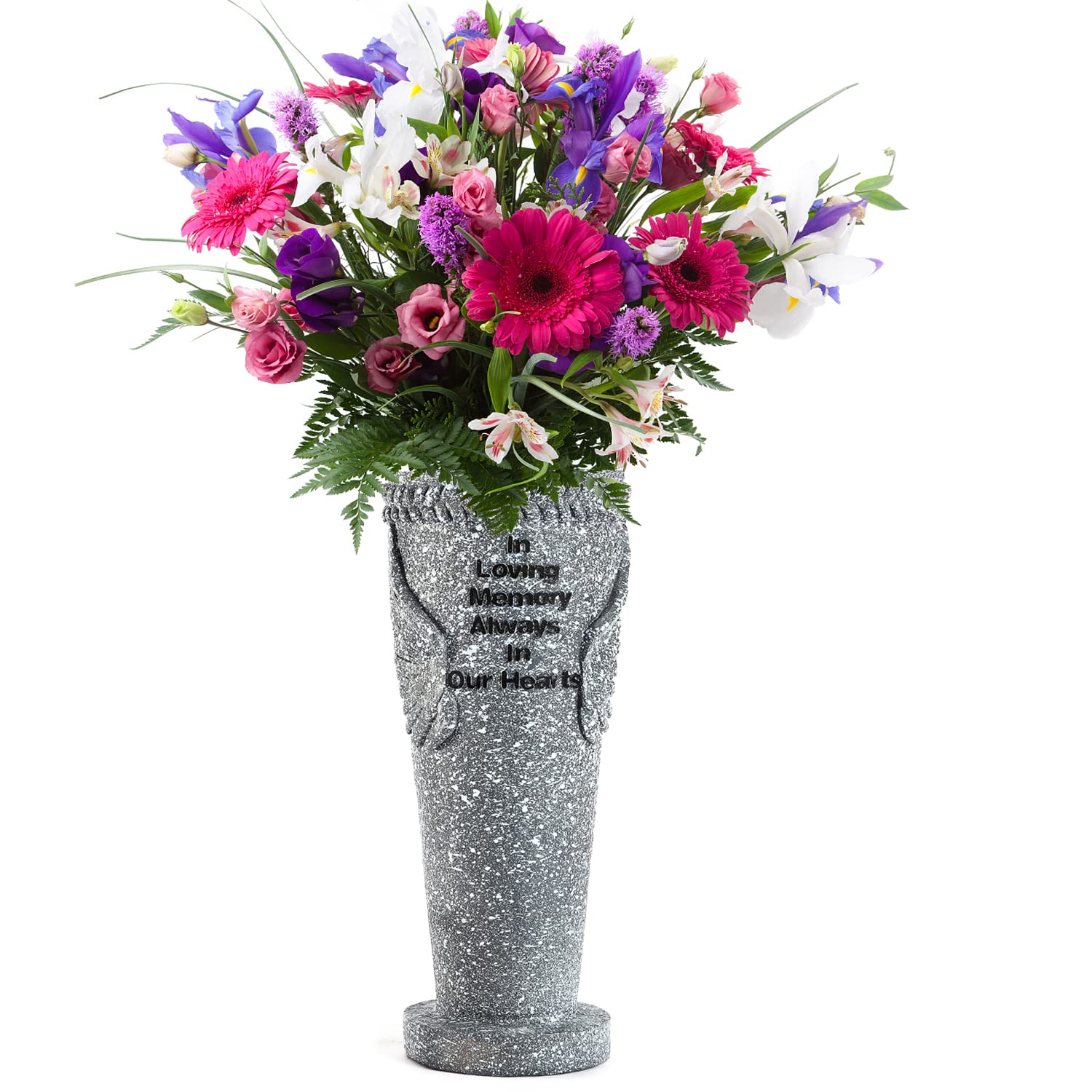 Cemetery Grave Vase with Ground Spikes