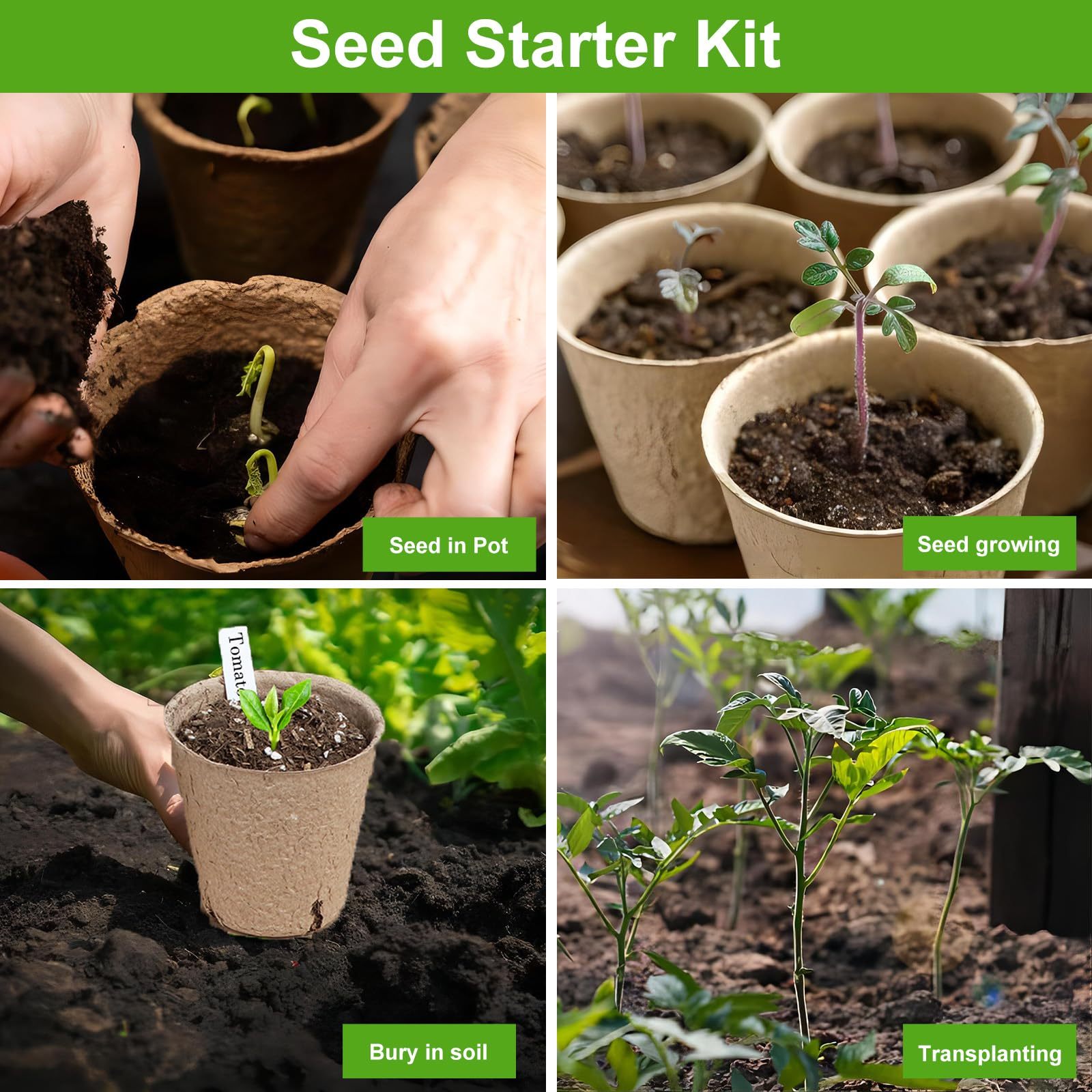 Round Nursery Seedling Pots