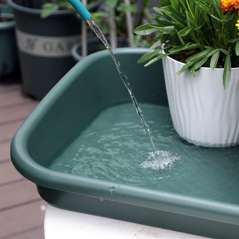 One-Piece Garden Potting Tidy Tray, Multipurpose Soil Mixing Planting Tray for Seedling Cultivation, Succulent Cactus Gardening Storage Tray