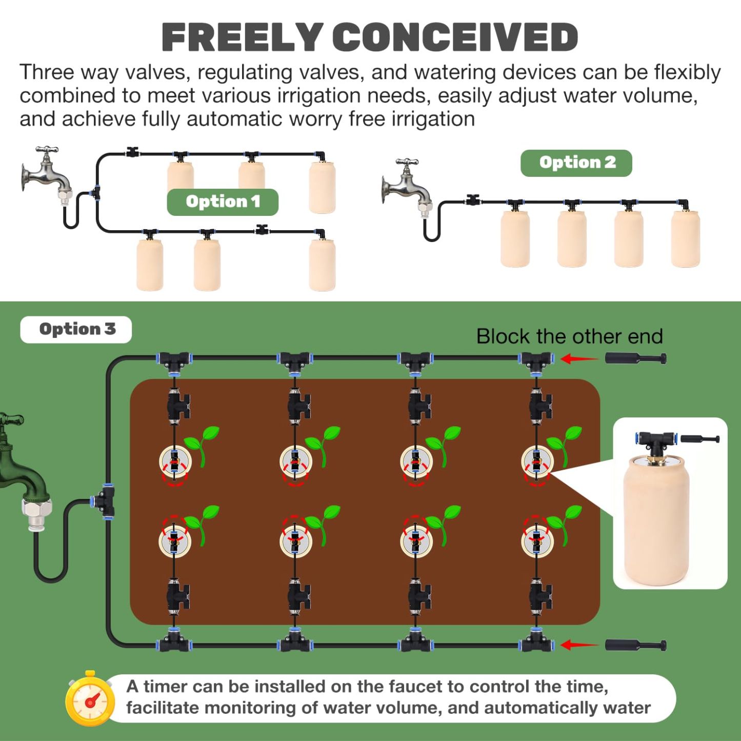 Plant Watering Globes Ollas Plant Watering Device