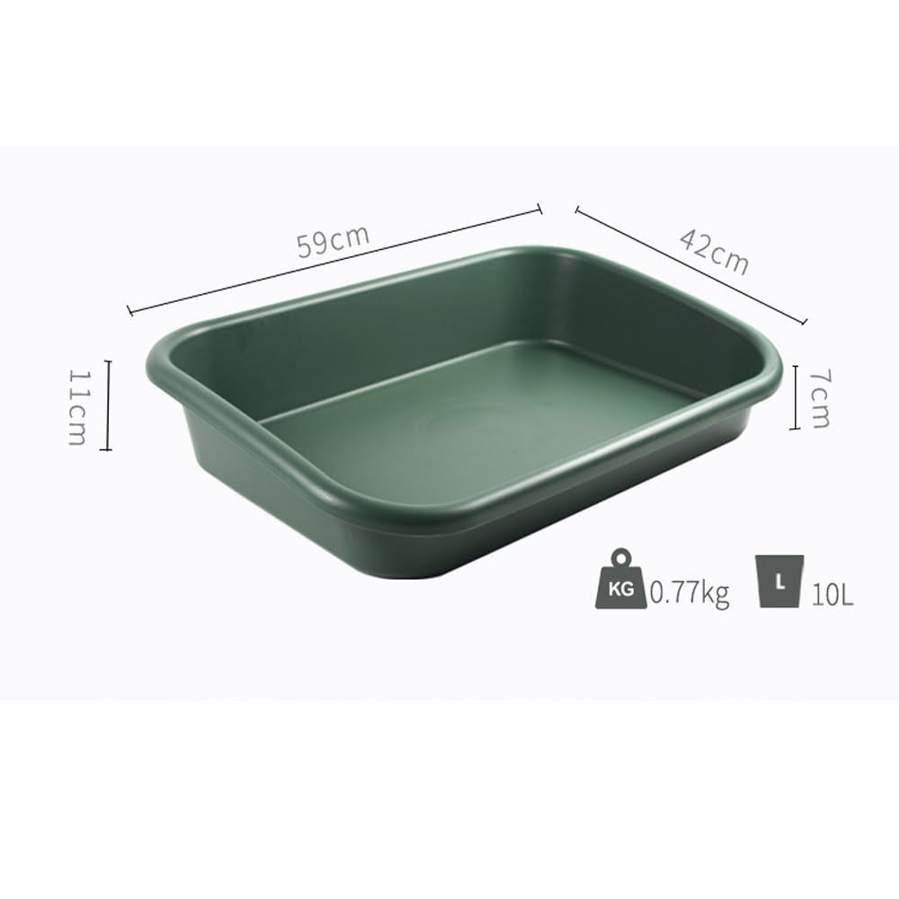 One-Piece Garden Potting Tidy Tray, Multipurpose Soil Mixing Planting Tray for Seedling Cultivation, Succulent Cactus Gardening Storage Tray