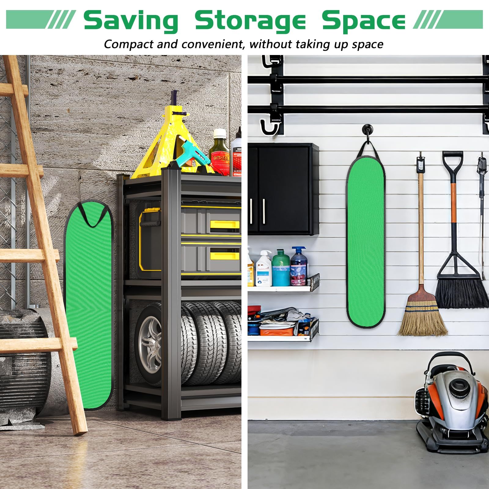 2 Pack Pop-Up Leaf Bag Holder | Reusable Funnel Chute for Easy Yard Waste & Leaf Collection