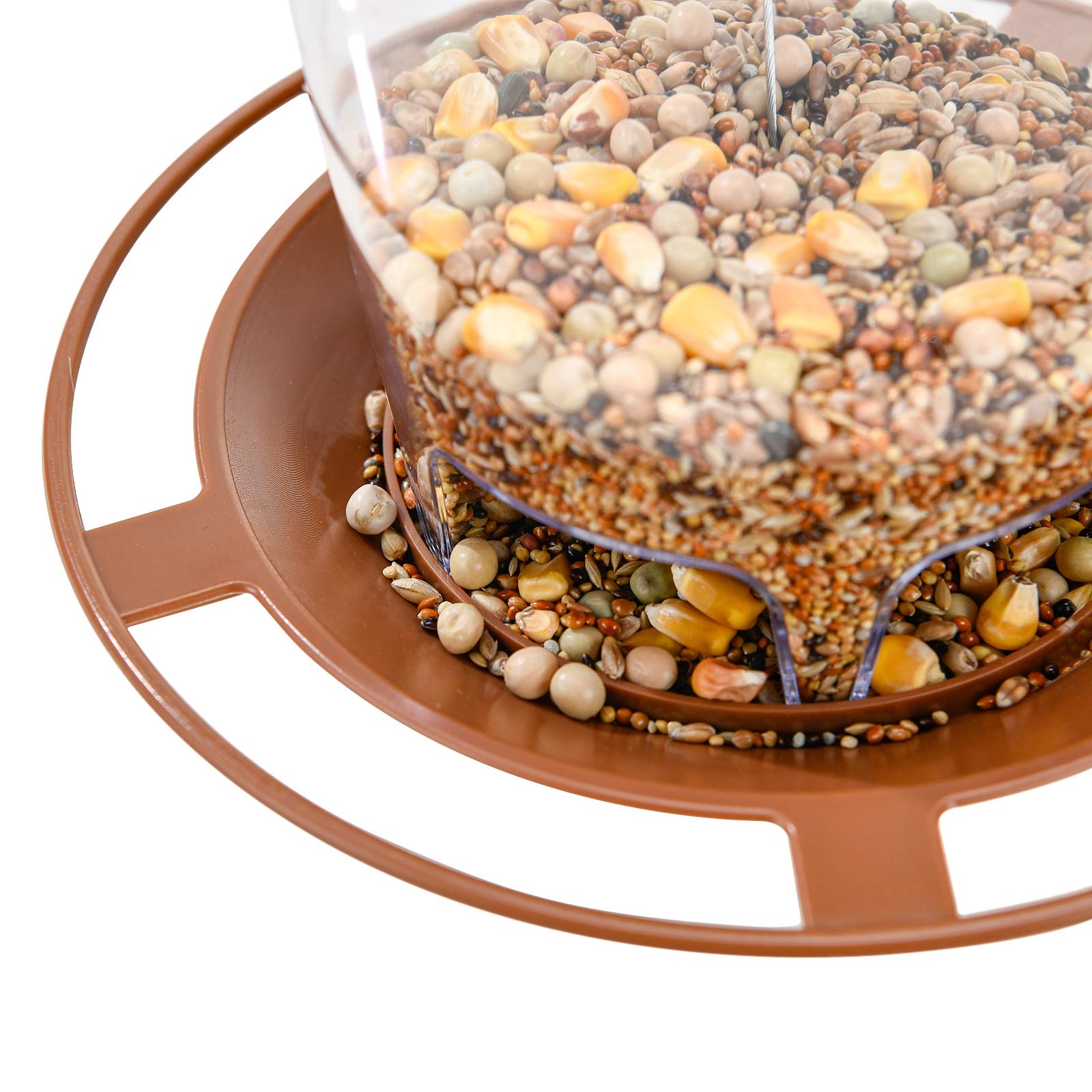 Outdoor Hanging Bird Feeder, Wild Bird Seed Feeder for Garden Yard