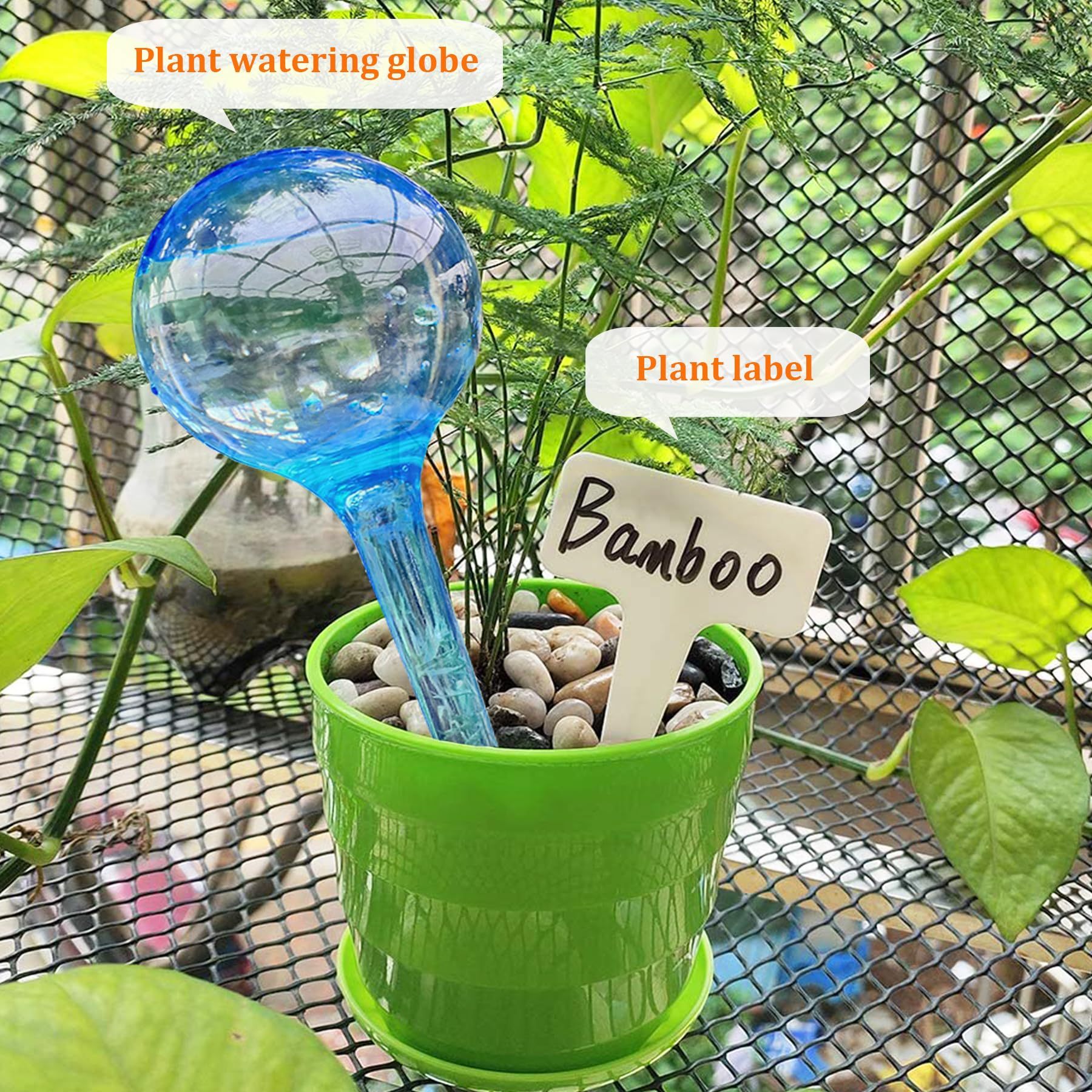 10pcs Self Watering Globes for Plants, Automatic Watering Bulbs for Indoor & Outdoor Potted Plants, Ideal for Vacation Plant Care & Water Conservation
