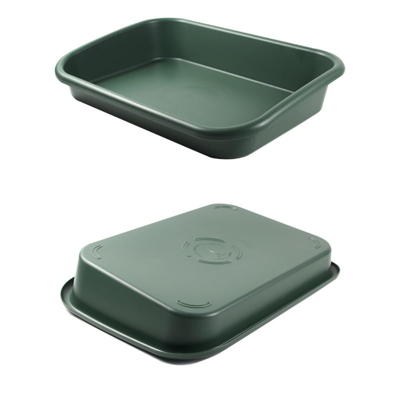 One-Piece Garden Potting Tidy Tray, Multipurpose Soil Mixing Planting Tray for Seedling Cultivation, Succulent Cactus Gardening Storage Tray