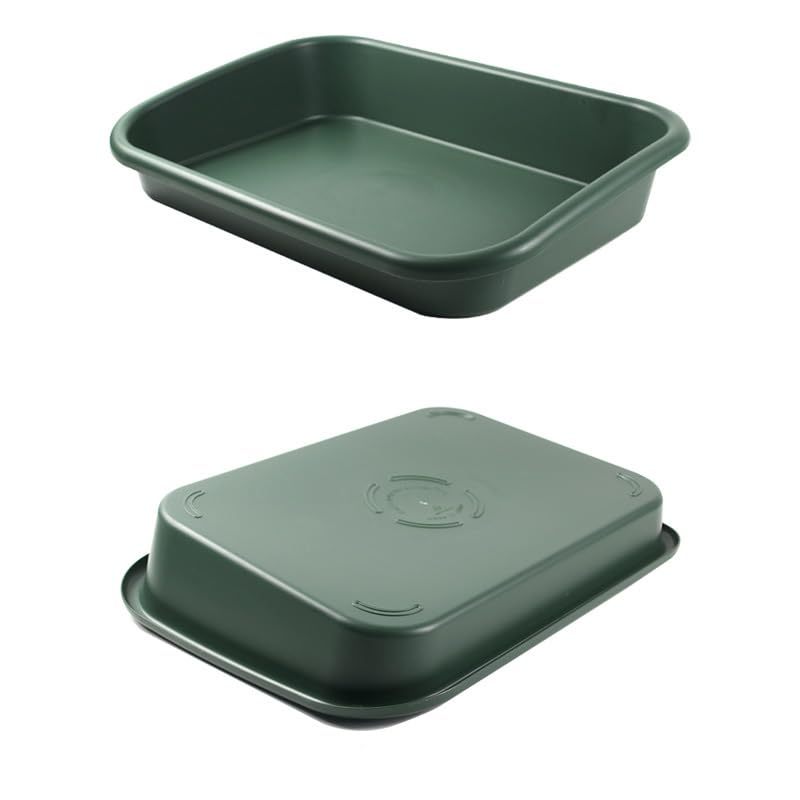 One-Piece Garden Potting Tidy Tray, Multipurpose Soil Mixing Planting Tray for Seedling Cultivation, Succulent Cactus Gardening Storage Tray