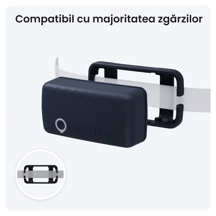 Dispozitiv monitorizare, Tractive GPS CAT Mini - GPS Tracker pentru pisici cu monitorizarea activitatii