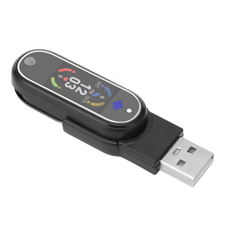 Bratara anti-tantari cu Ultrasunete si Bratara fitness Smart VENTLEX 2 in 1, Ceas digital, 3 Moduri anti-tantari, Compatibil Android si iOS, Conectivitate Bluetooth, Monitorizarea somnului, Numarului de Pasi, Impermeabil IP65, Incarcare USB, Unisex, Negru