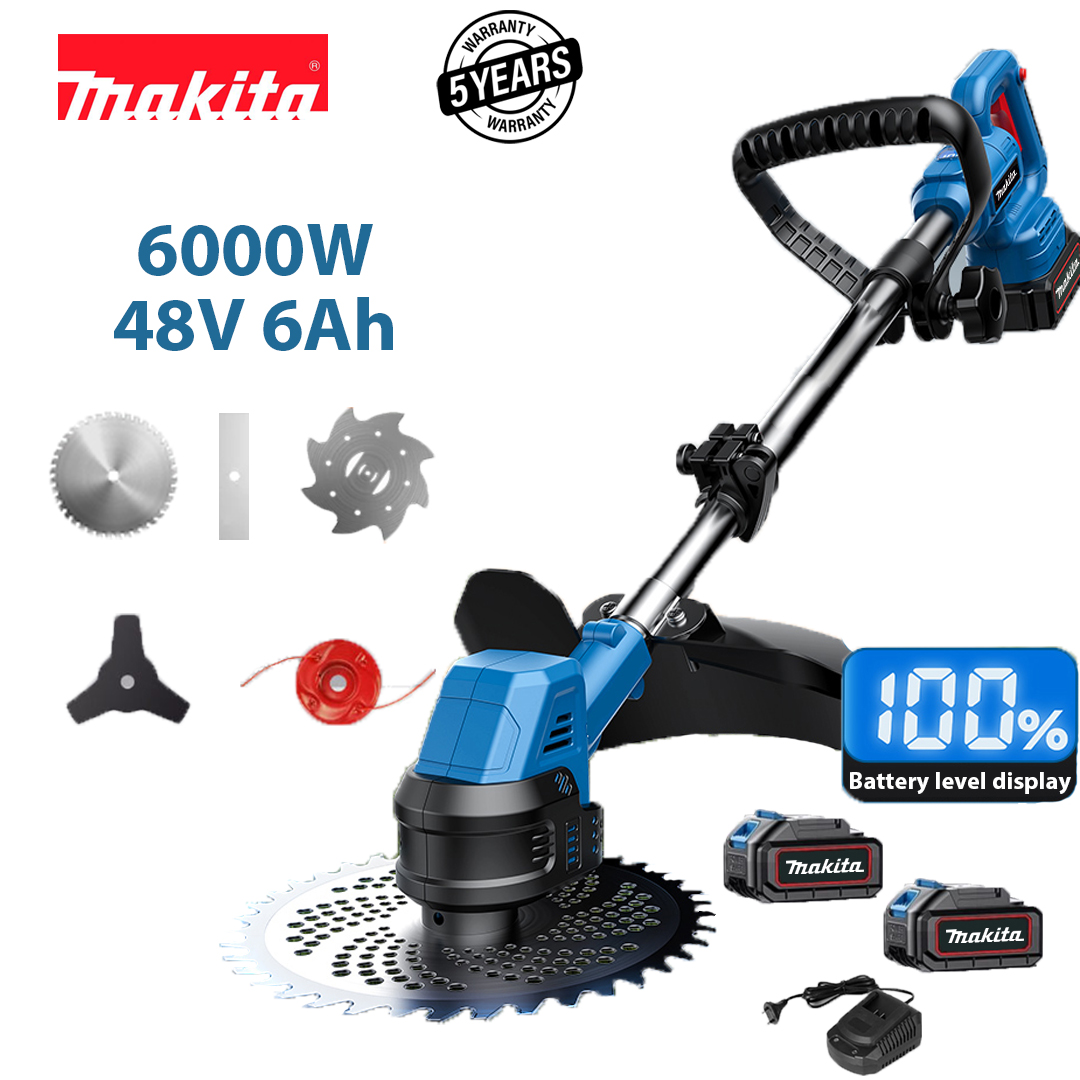 Mașină de tuns iarba multifuncțională cu baterie litiu Makita 1