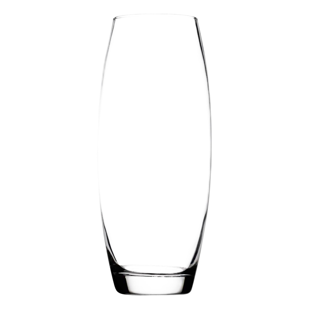 Vase en verre transparent pour décoration intérieure - 6 x 6 x 20-pureporcelaine