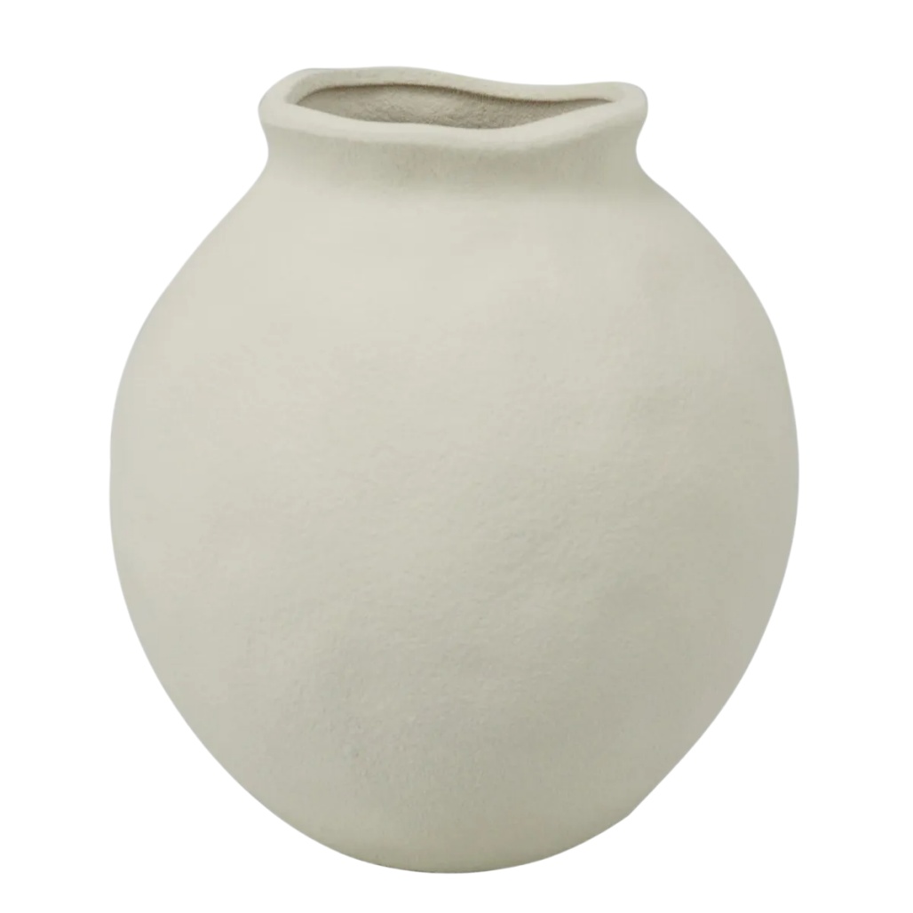 Vase décoratif en céramique pour intérieur - 20 x 20 x 30-pureporcelaine