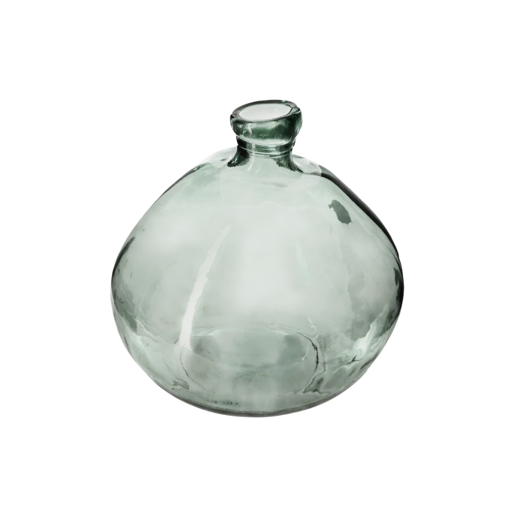 Vase décoratif en verre soufflé pour intérieur - 20 x 20 x 25-styledevase