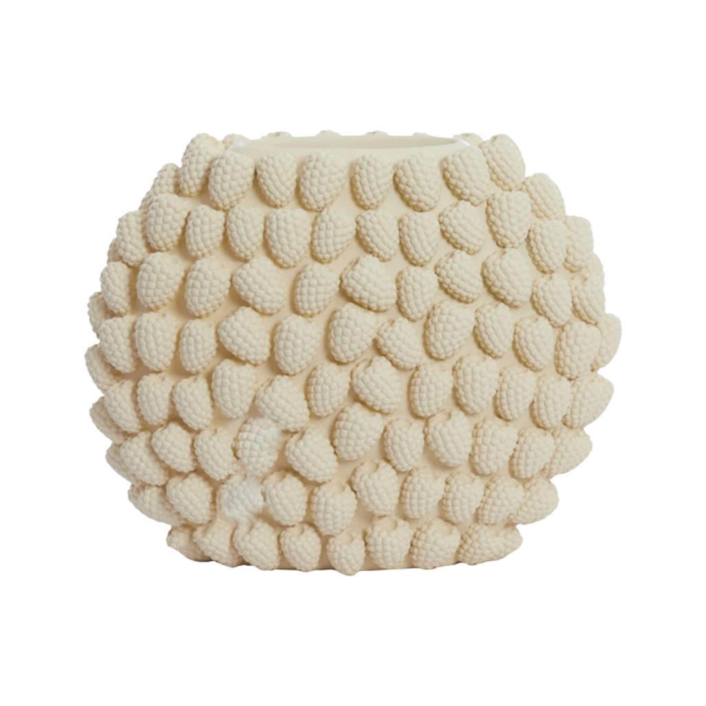 Vase décoratif en céramique pour intérieur - 20 x 20 x 25-atelierserein