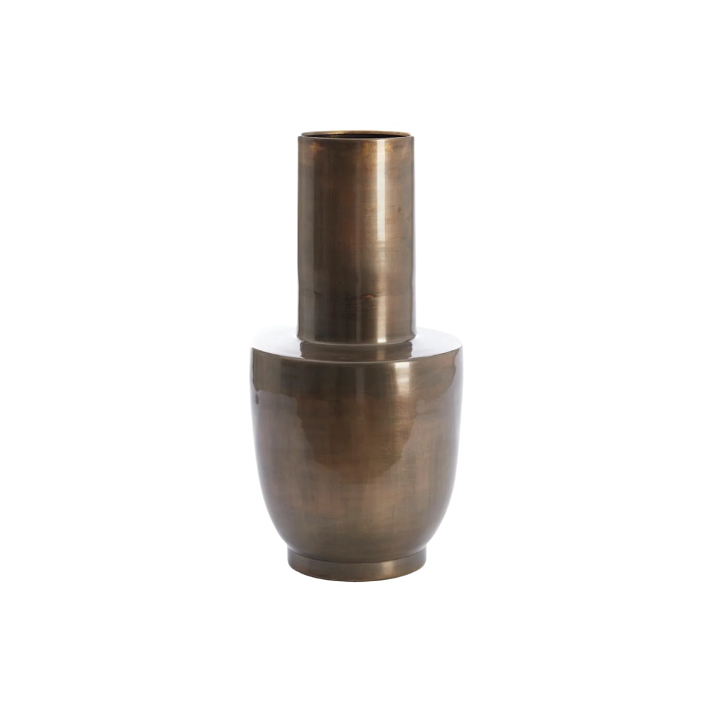 Vase décoratif en métal pour intérieur - 15 x 15 x 30-atelierserein