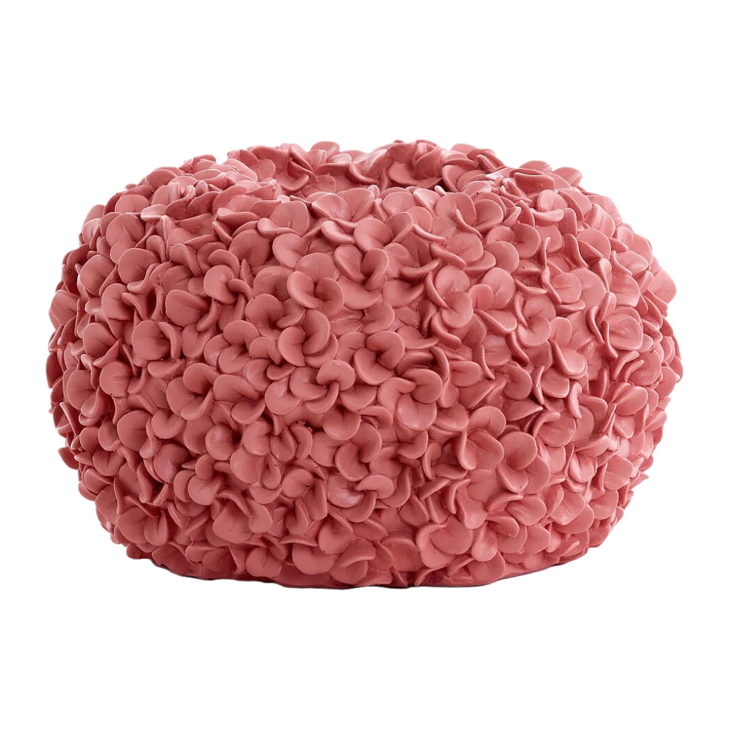 Pouf décoratif en tissu polyester pour salon ou chambre - 40 x 40 x 25-atelierserein