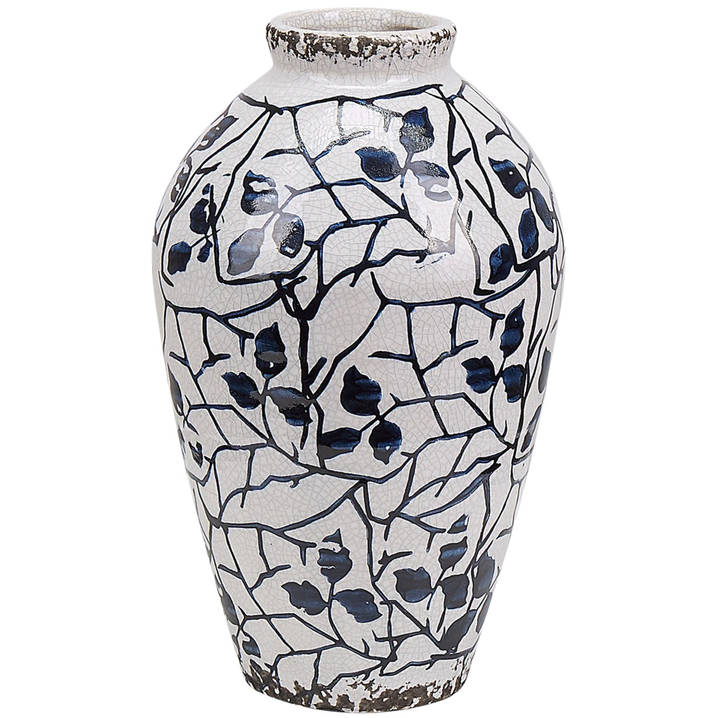 Vase décoratif en céramique pour intérieur - 25 x 15 x 40-ligneartisane