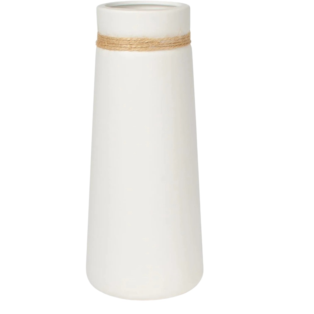 Vase en céramique pour décoration intérieure - 15 x 15 x 30-ligneartisane