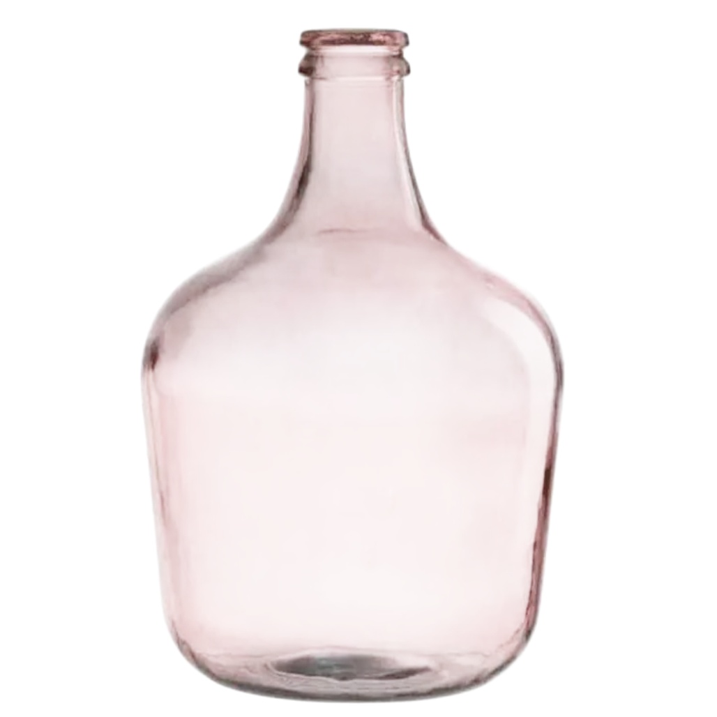 Bouteille en verre pour rangement ou décoration - 20 x 15 x 25-ligneartisane