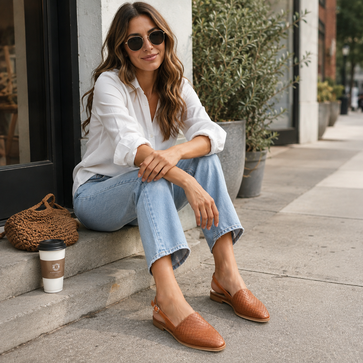 Simonetta – Comfortable Braided Sandals
