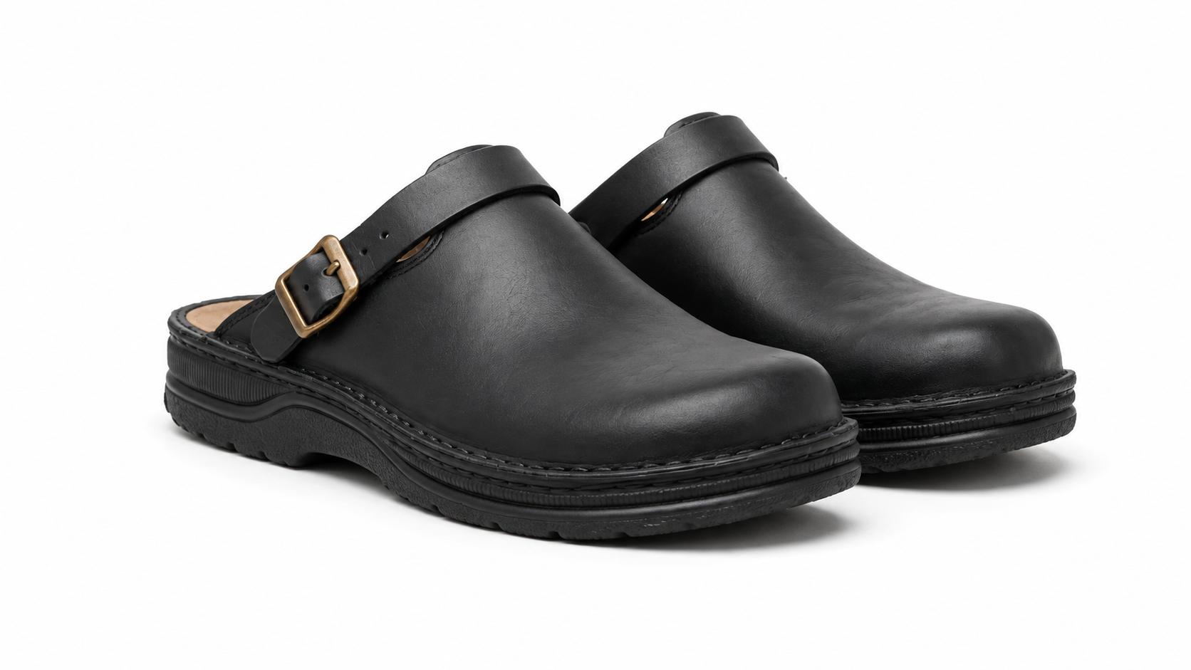 Siena Leather Clogs