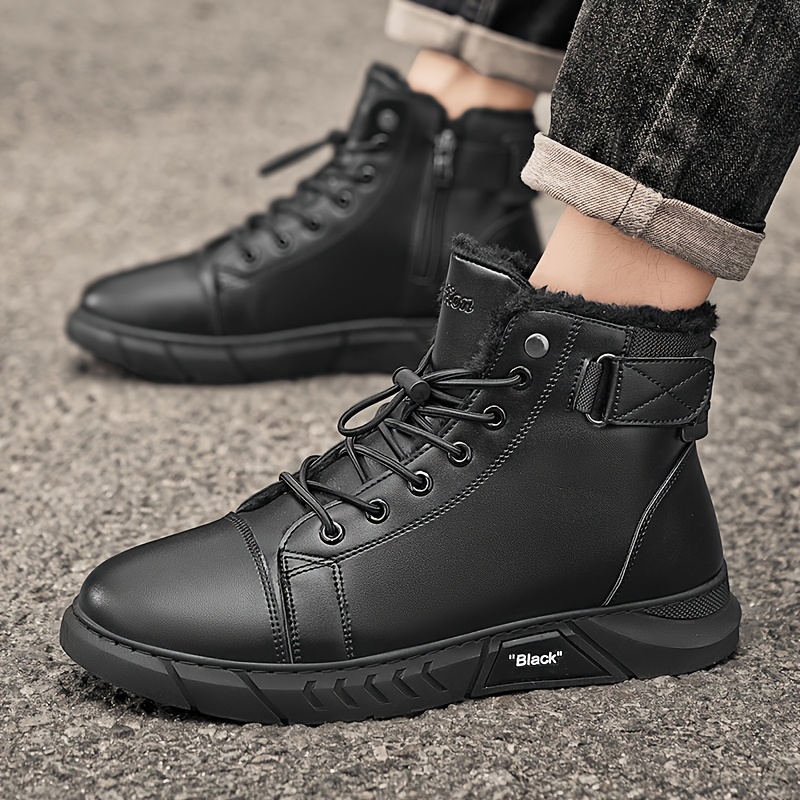 🔥Men's 2026 Ultimate Leather Boots - Waterproof & Orthopedic Comfort Casual Work Boots