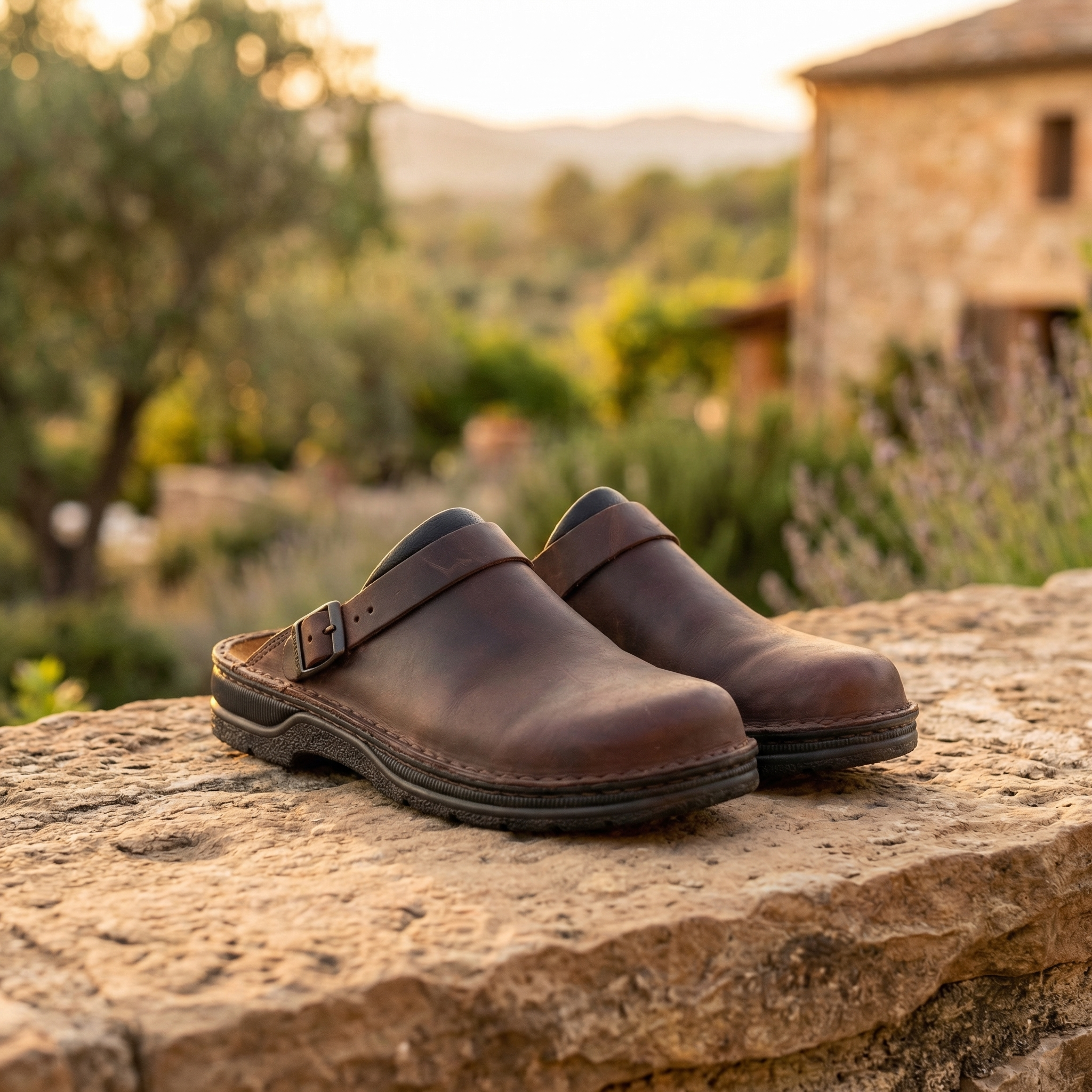 Siena Leather Clogs