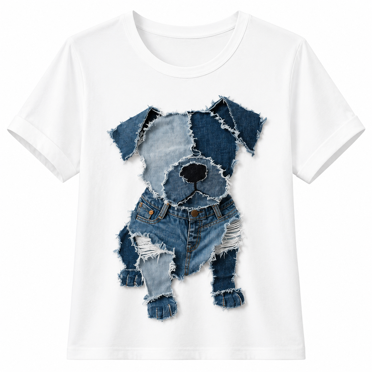 Women's dog lover crew neck t-shirt(These are all animals that Lily has helped❤️Buy 2 Get 10% OFF & Free Shipping🔥)