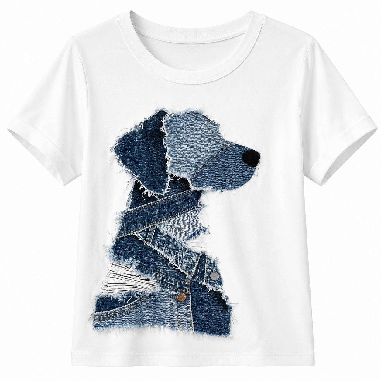 Women's dog lover crew neck t-shirt(These are all animals that Lily has helped❤️Buy 2 Get 10% OFF & Free Shipping🔥)