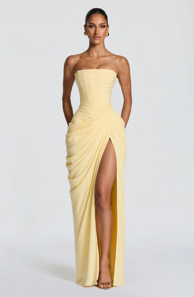 Cyra Maxi Dress - Navy