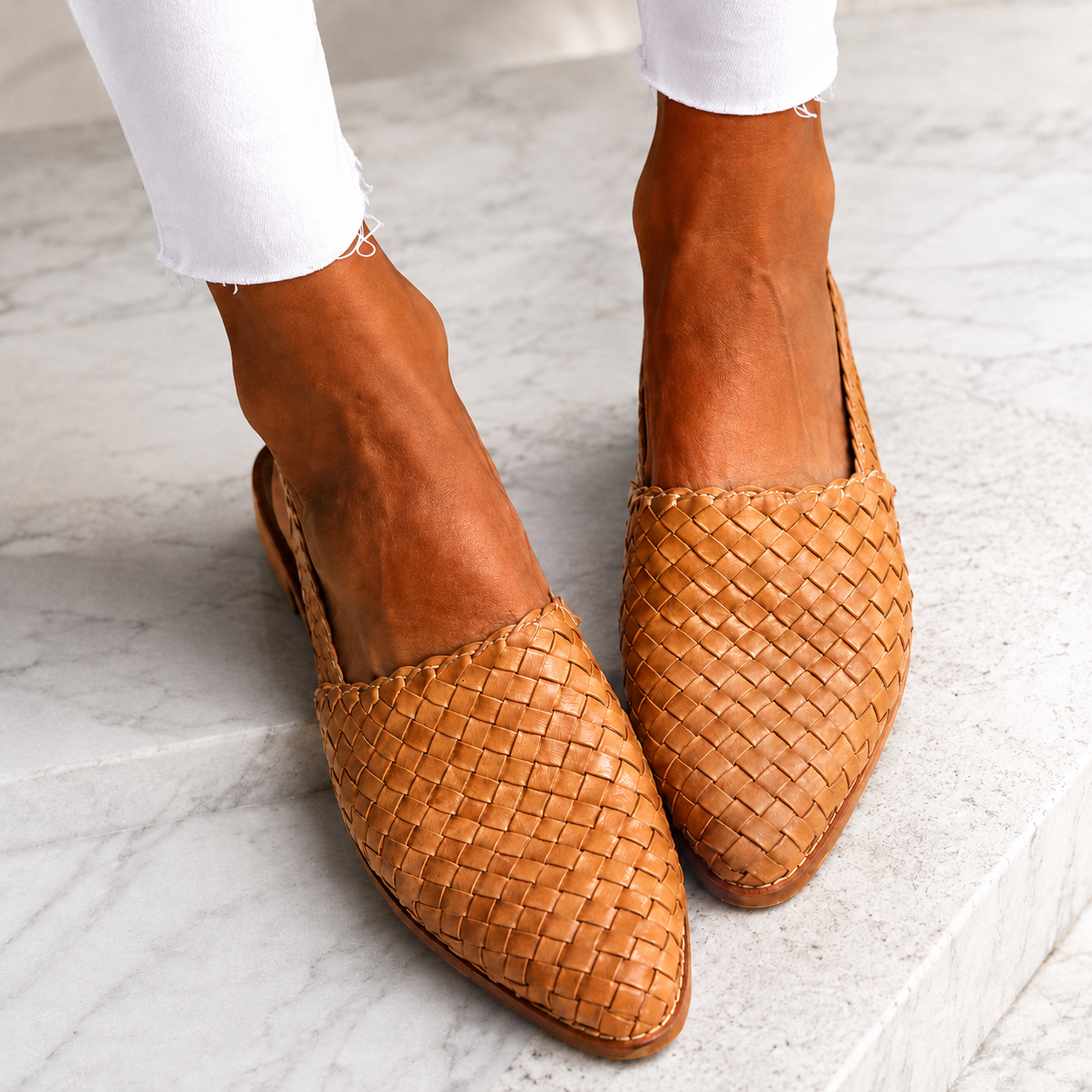 Simonetta – Comfortable Braided Sandals