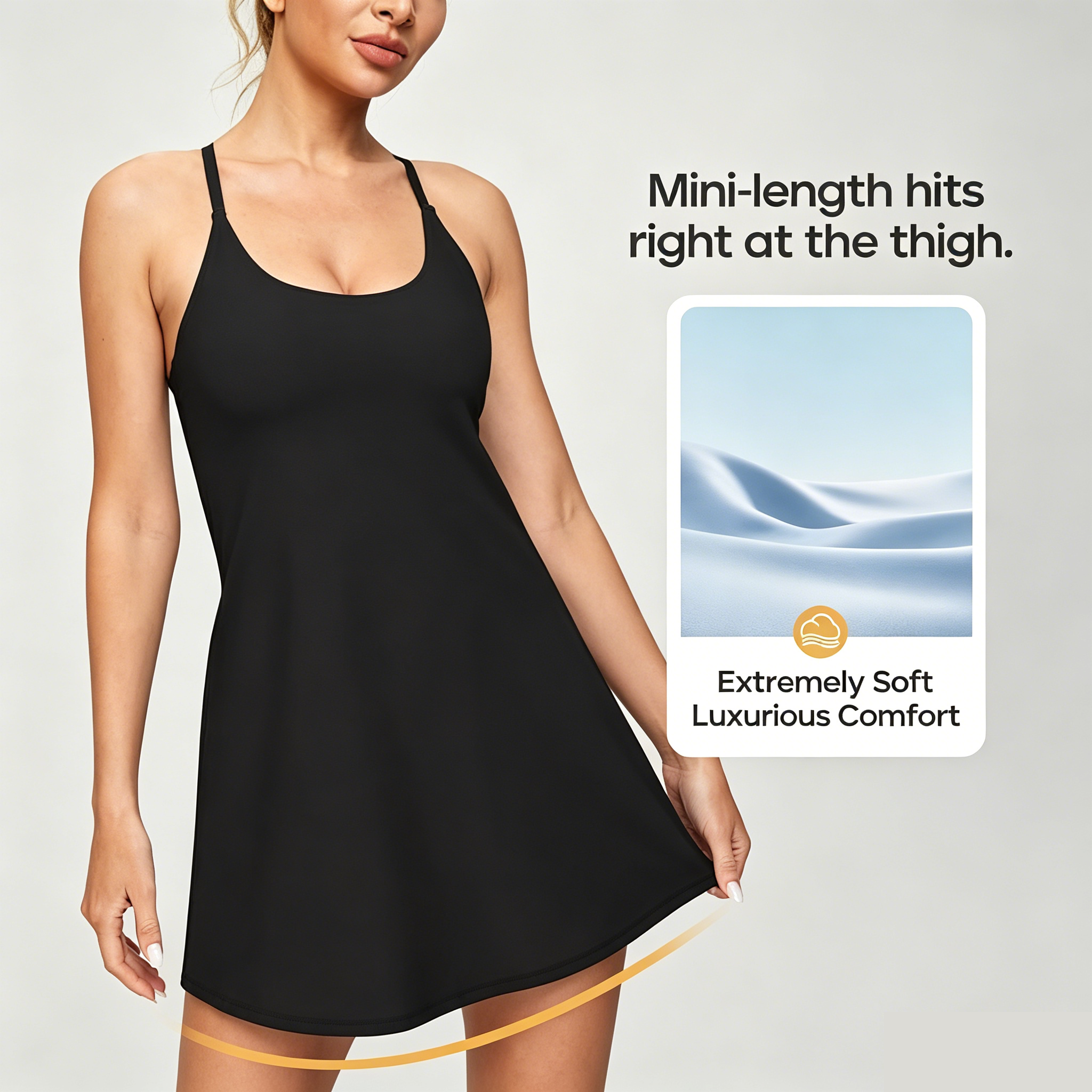 🔥Limited-Time Deal🔥 Easy Peezy Active Dress