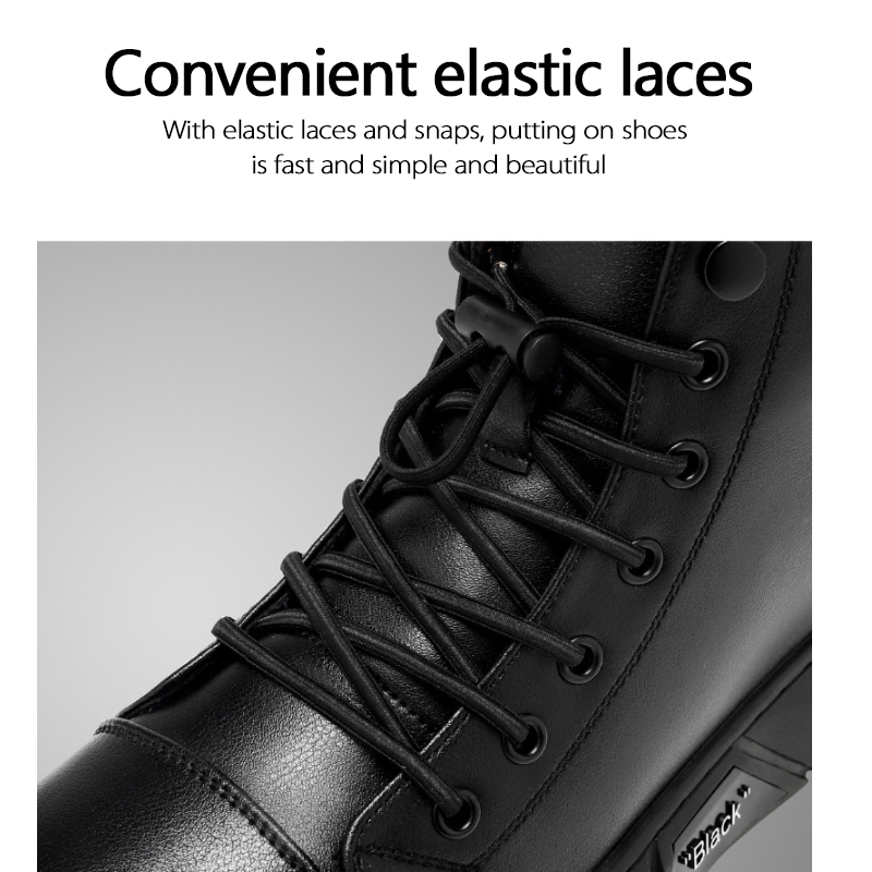 🔥Men's 2026 Ultimate Leather Boots - Waterproof & Orthopedic Comfort Casual Work Boots