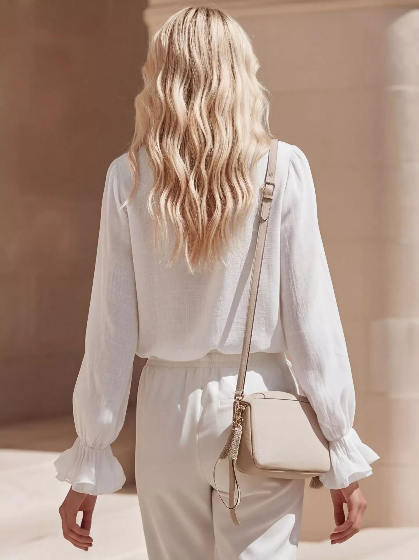 Ruffle Romance Blouse | Ruffle Blouse - Design 