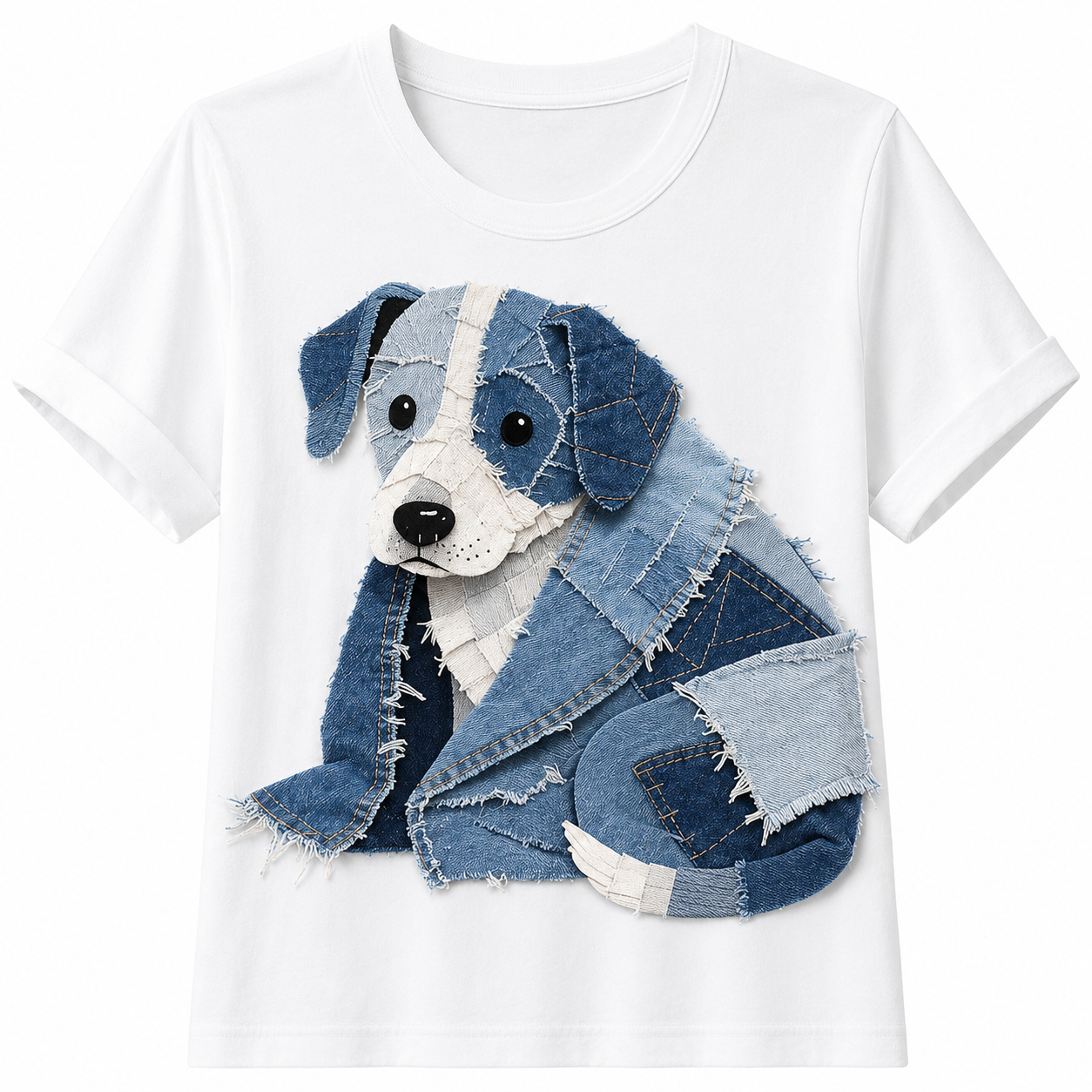Women's dog lover crew neck t-shirt(These are all animals that Lily has helped❤️Buy 2 Get 10% OFF & Free Shipping🔥)