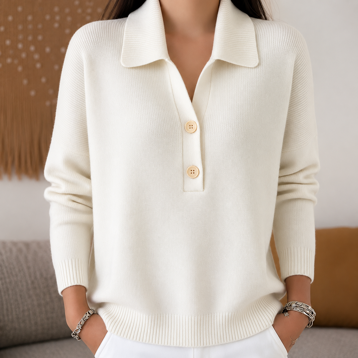 FALL SALE🔥 Women's V-neck Cashmere Sweater
