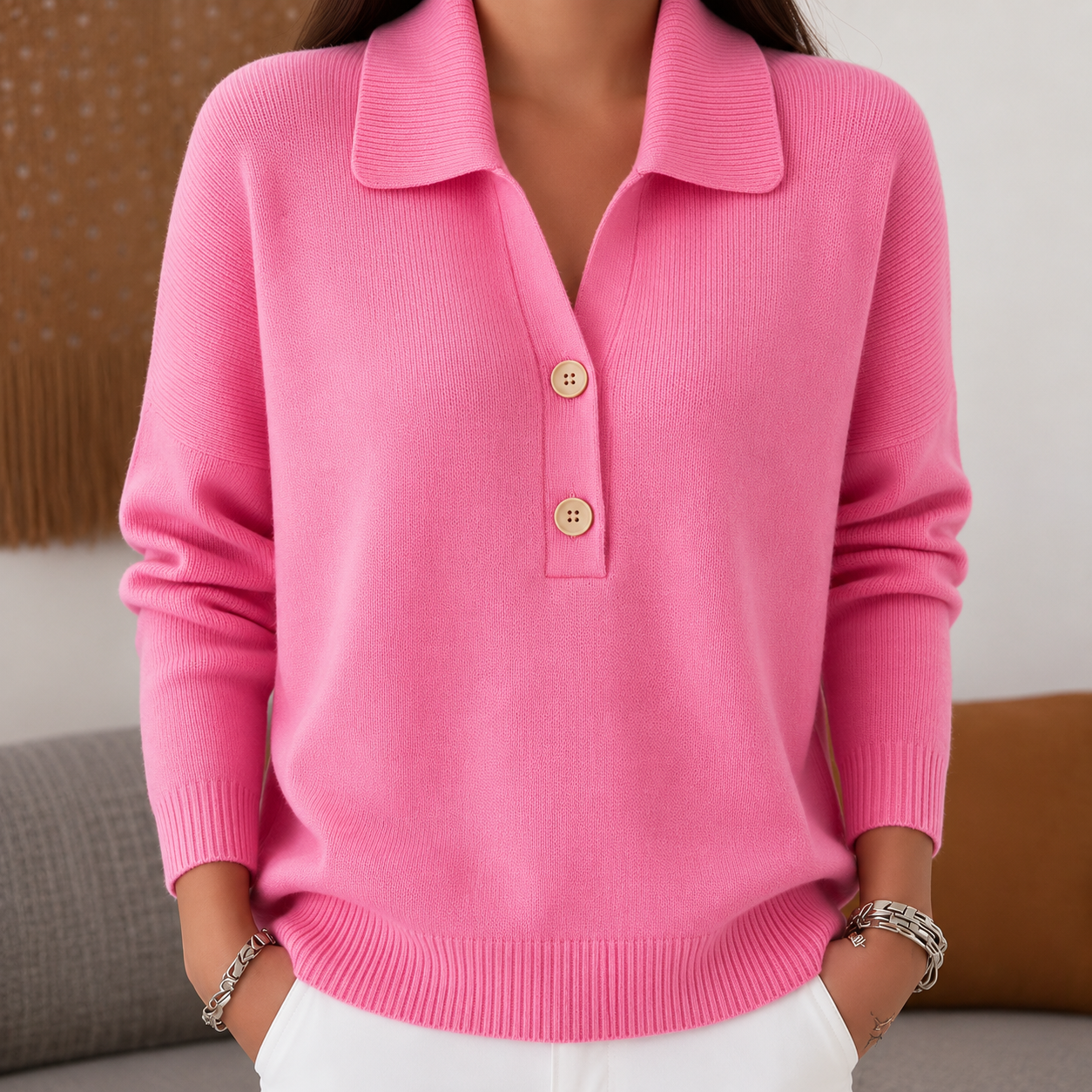 FALL SALE🔥 Women's V-neck Cashmere Sweater