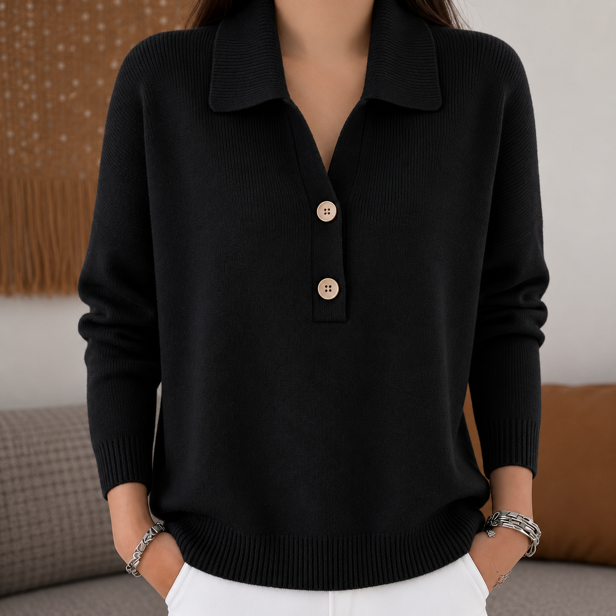 FALL SALE🔥 Women's V-neck Cashmere Sweater