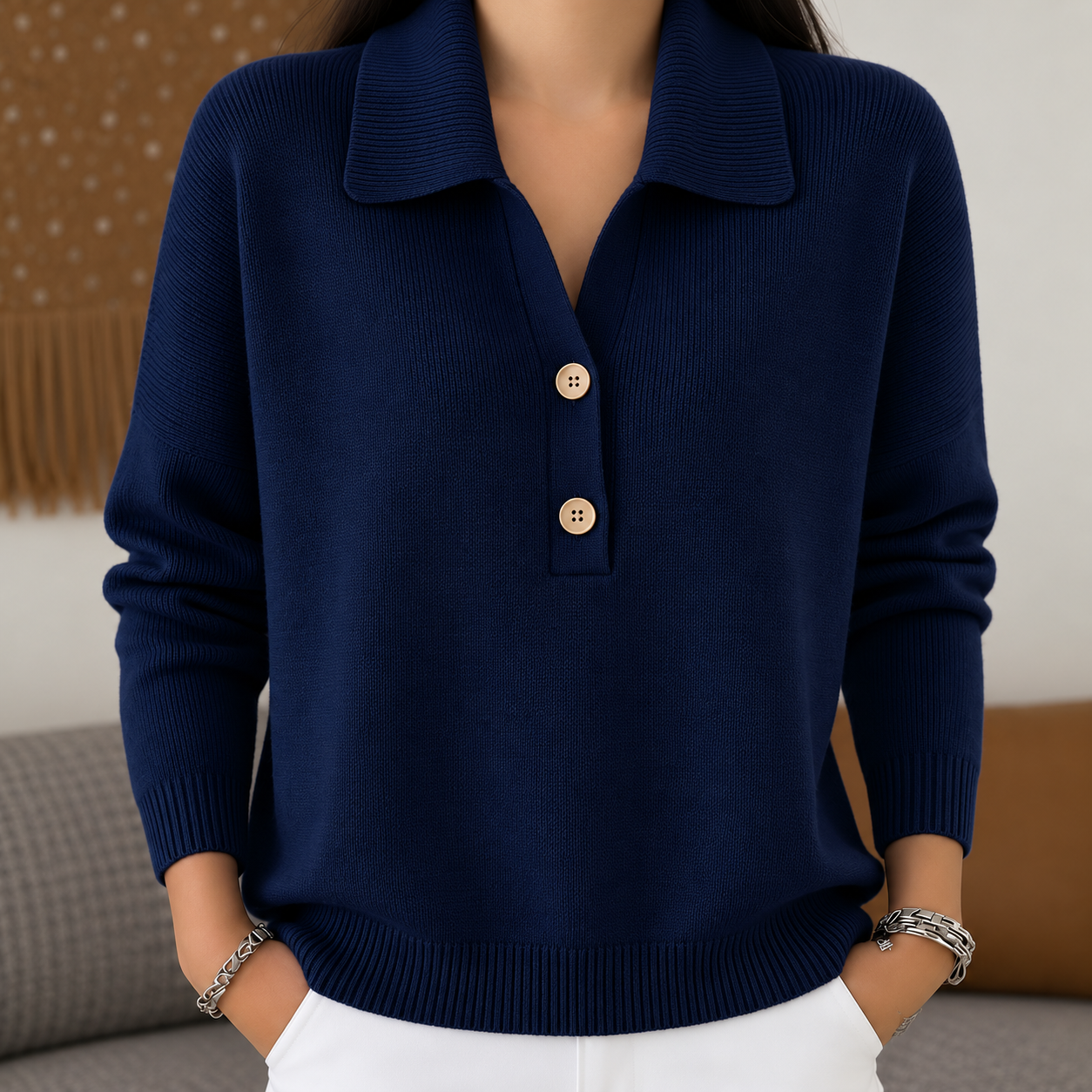 FALL SALE🔥 Women's V-neck Cashmere Sweater