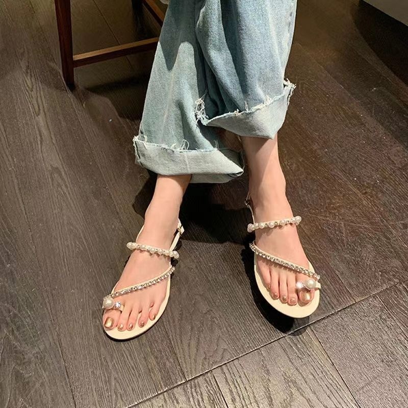 Gold Wedding Sandals for Beach Wedding, Imalia