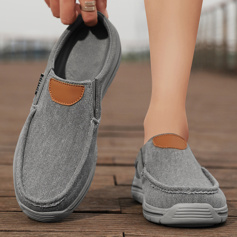 Men's Orthopedic Slip-On Loafers – Wide Toe, Arch Support & Waterproof