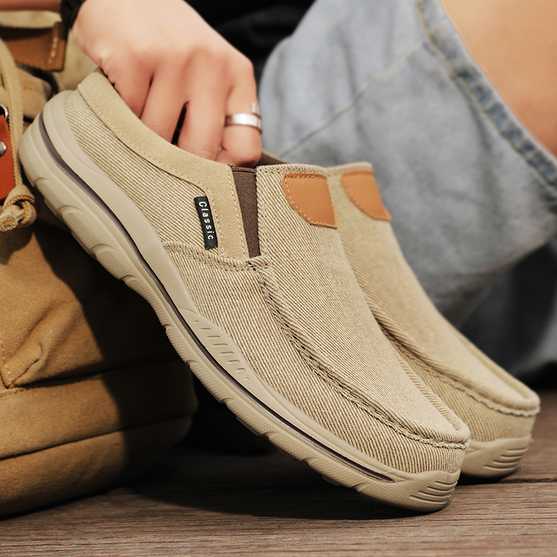 Men's Orthopedic Slip-On Loafers – Wide Toe, Arch Support & Waterproof