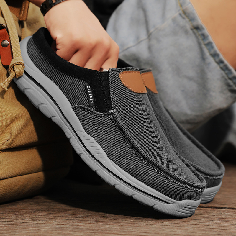 Men's Orthopedic Slip-On Loafers – Wide Toe, Arch Support & Waterproof