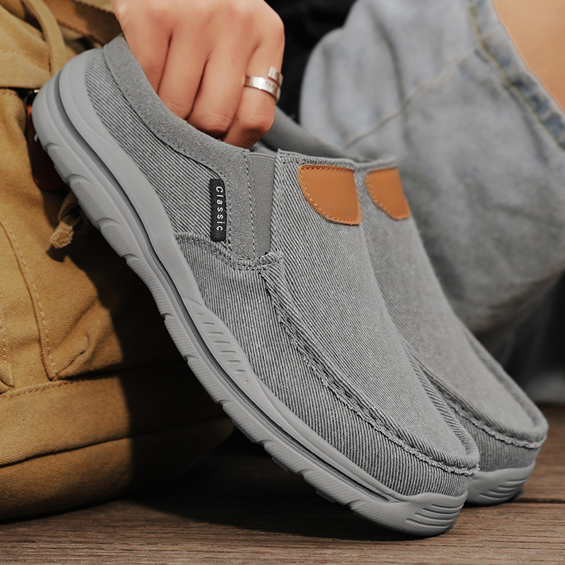 Men's Orthopedic Slip-On Loafers – Wide Toe, Arch Support & Waterproof