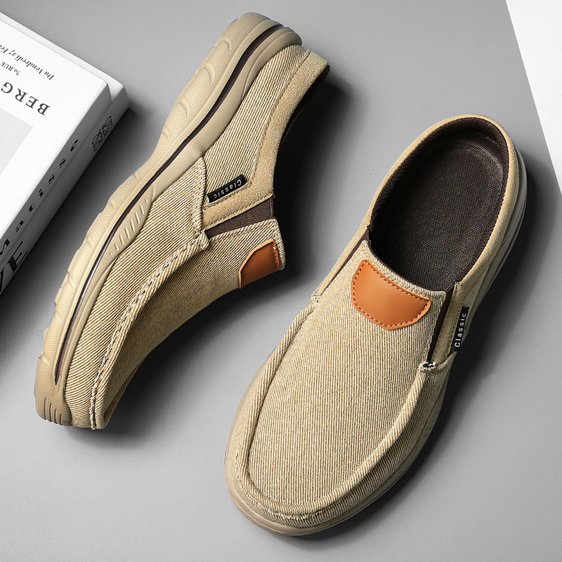 Men's Orthopedic Slip-On Loafers – Wide Toe, Arch Support & Waterproof